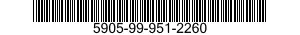 5905-99-951-2260  5905999512260 999512260