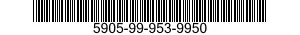 5905-99-953-9950 RESISTOR,FIXED,WIRE WOUND 5905999539950 999539950