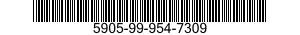 5905-99-954-7309 RESISTOR,VARIABLE 5905999547309 999547309
