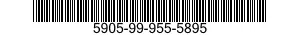 5905-99-955-5895 RESISTOR,FIXED,FILM 5905999555895 999555895