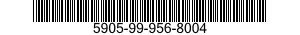 5905-99-956-8004 RESISTOR,FIXED,WIRE 5905999568004 999568004