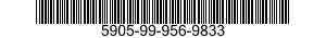 5905-99-956-9833 RESISTOR,FIXED,WIRE WOUND 5905999569833 999569833