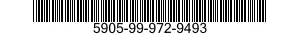 5905-99-972-9493 RESISTOR,FIXED,WIRE WOUND 5905999729493 999729493