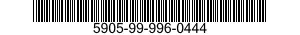 5905-99-996-0444 RESISTOR 5905999960444 999960444