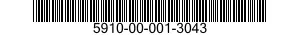 5910-00-001-3043 CAPACITOR,FIXED,MICA DIELECTRIC 5910000013043 000013043