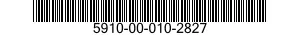 5910-00-010-2827 CAPACITOR,FIXED,ELECTROLYTIC 5910000102827 000102827