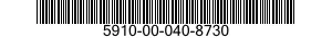 5910-00-040-8730 CAPACITOR,VARIABLE,AIR DIELECTRIC 5910000408730 000408730
