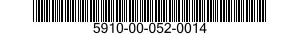5910-00-052-0014 CAPACITOR,FIXED,ELECTROLYTIC 5910000520014 000520014
