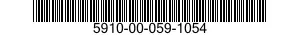 5910-00-059-1054 CAPACITOR,FIXED,CERAMIC DIELECTRIC 5910000591054 000591054