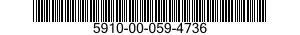 5910-00-059-4736 CAPACITOR,FIXED,PAPER DIELECTRIC 5910000594736 000594736