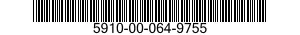 5910-00-064-9755 CAPACITOR 5910000649755 000649755