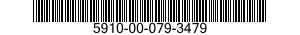 5910-00-079-3479 CAPACITOR,VARIABLE,GLASS DIELECTRIC 5910000793479 000793479