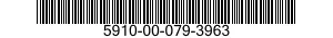 5910-00-079-3963 CAPACITOR,FIXED,GLASS DIELECTRIC 5910000793963 000793963
