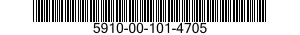 5910-00-101-4705 CAPACITOR,FIXED,MICA DIELECTRIC 5910001014705 001014705