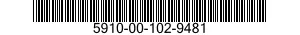 5910-00-102-9481 CAPACITOR,FIXED,ELECTROLYTIC 5910001029481 001029481