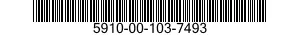 5910-00-103-7493 CAPACITOR,FIXED,PLASTIC DIELECTRIC 5910001037493 001037493