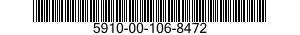 5910-00-106-8472 CAPACITOR ASSEMBLY 5910001068472 001068472
