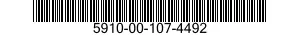 5910-00-107-4492 CAPACITOR,FIXED,CERAMIC DIELECTRIC 5910001074492 001074492