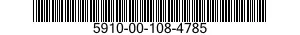 5910-00-108-4785 CAPACITOR,FIXED,CERAMIC DIELECTRIC 5910001084785 001084785