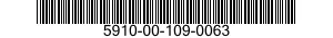 5910-00-109-0063 CAPACITOR,FIXED,GLASS DIELECTRIC 5910001090063 001090063