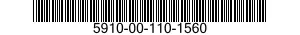 5910-00-110-1560 CAPACITOR,FIXED,ELECTROLYTIC 5910001101560 001101560