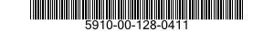 5910-00-128-0411 CAPACITOR,FIXED,MICA DIELECTRIC 5910001280411 001280411