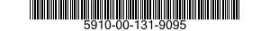 5910-00-131-9095 RETAINER,CAPACITOR 5910001319095 001319095