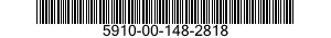 5910-00-148-2818 CAPACITOR,FIXED,ELECTROLYTIC 5910001482818 001482818