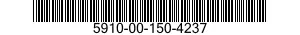 5910-00-150-4237 CAPACITOR,FIXED,ELECTROLYTIC 5910001504237 001504237