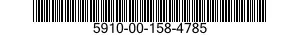 5910-00-158-4785 CAPACITOR,FIXED,CERAMIC DIELECTRIC 5910001584785 001584785