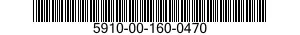 5910-00-160-0470 CAPACITOR,VARIABLE,AIR DIELECTRIC 5910001600470 001600470