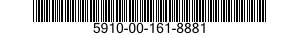 5910-00-161-8881 CAPACITOR,FIXED,PAPER DIELECTRIC 5910001618881 001618881