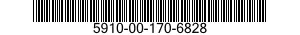 5910-00-170-6828 CAPACITOR,FIXED,ELECTROLYTIC 5910001706828 001706828