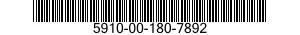 5910-00-180-7892 CAPACITOR,FIXED,CERAMIC DIELECTRIC 5910001807892 001807892