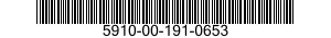 5910-00-191-0653  5910001910653 001910653