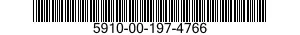 5910-00-197-4766 CAPACITOR ASSEMBLY 5910001974766 001974766