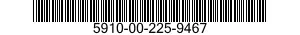 5910-00-225-9467 CAPACITOR,VARIABLE,CERAMIC DIELECTRIC 5910002259467 002259467