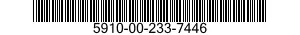 5910-00-233-7446 CAPACITOR,FIXED,ELECTROLYTIC 5910002337446 002337446