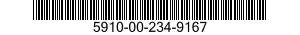 5910-00-234-9167 CAPACITOR,FIXED,CERAMIC DIELECTRIC 5910002349167 002349167