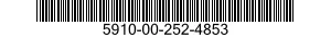 5910-00-252-4853 CAPACITOR,FIXED,PAPER DIELECTRICZ3BDNXP 5910002524853 002524853