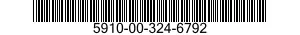 5910-00-324-6792 CAPACITOR,FIXED,ELECTROLYTIC 5910003246792 003246792