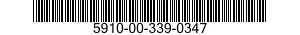 5910-00-339-0347 CAPACITOR,FIXED,ELECTROLYTIC 5910003390347 003390347