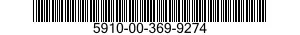 5910-00-369-9274 CAPACITOR,FIXED,PLASTIC DIELECTRIC 5910003699274 003699274