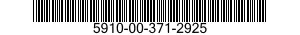 5910-00-371-2925 CAPACITOR,FIXED,ELECTROLYTIC 5910003712925 003712925