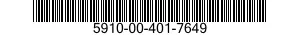 5910-00-401-7649 CAPACITOR,FIXED,ELECTROLYTIC 5910004017649 004017649