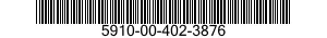 5910-00-402-3876 CAPACITOR,FIXED,MICA DIELECTRIC 5910004023876 004023876