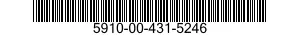 5910-00-431-5246 CAPACITOR,FIXED,PLASTIC DIELECTRIC 5910004315246 004315246