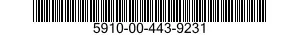 5910-00-443-9231 CAPACITOR,FIXED,PLASTIC DIELECTRIC 5910004439231 004439231