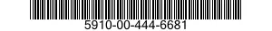 5910-00-444-6681 CAPACITOR,VARIABLE,MICA DIELECTRIC 5910004446681 004446681