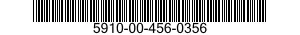 5910-00-456-0356 CAPACITOR ASSEMBLY 5910004560356 004560356